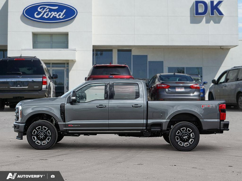 NEW 2026 Ford F-350 Super Duty Platinum - Carbonized Grey Metallic Exterior / BLACK ONYX/BLUE LEATHER Interior - $119,261 - Stock #D60444 - VIN 1FT8W3BMXTEE27115 - Photo 2