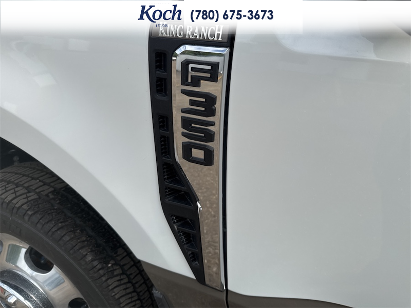 NEW 2026 Ford F-350 Super Duty King Ranch - Star White Tri-coat Metallic Exterior / JAVA LEATHER Interior - $129,339 - Stock #A26200 - VIN 1FT8W3DTXTEE46591 - Photo 36