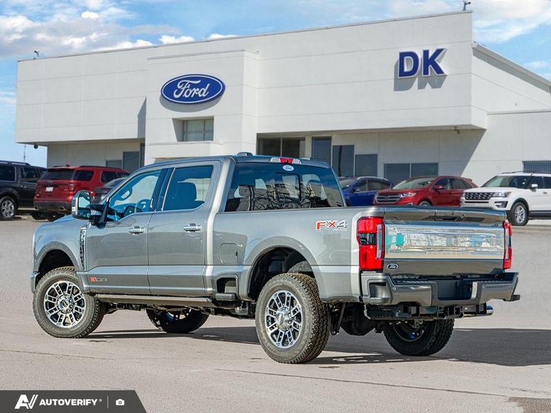 NEW 2026 Ford F-350 Super Duty Platinum - Carbonized Grey Metallic Exterior / SMOKED TRUFFLE LEATHER Interior - $126,290 - Stock #D60234 - VIN 1FT8W3BM5TEC25573 - Photo 4
