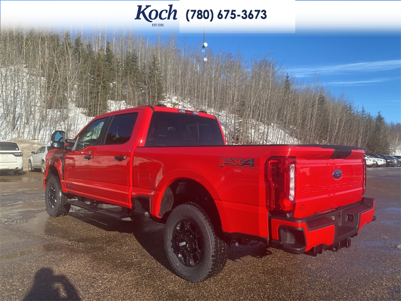 NEW 2026 Ford F-350 Super Duty XL - Race Red Exterior / MEDIUM DARK SLATE CLOTH Interior - $94,724 - Stock #A26110 - VIN 1FT8W3BT2TEE00305 - Photo 3