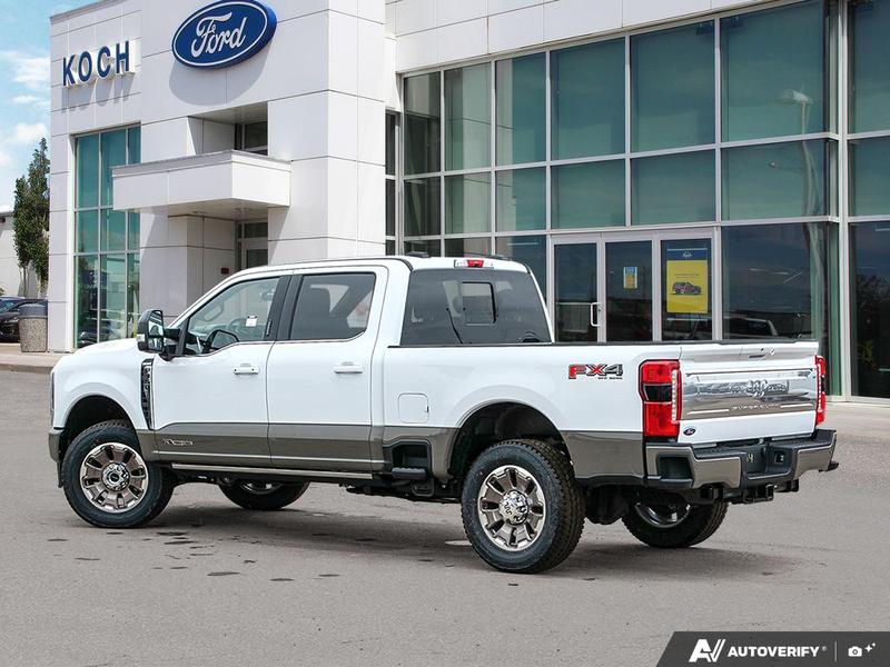 NEW 2026 Ford F-350 Super Duty King Ranch - Oxford White/marsh Grey Exterior / JAVA LEATHER Interior - $122,662 - Stock #E60467 - VIN 1FT8W3BT1TEE00845 - Photo 4