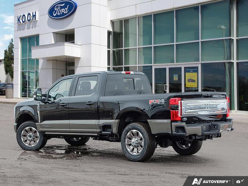 NEW 2026 Ford F-350 Super Duty King Ranch - Agate Black/marsh Grey Accent Exterior / JAVA LEATHER Interior - $122,662 - Stock #E60468 - VIN 1FT8W3BT3TEE05660 - Photo 4
