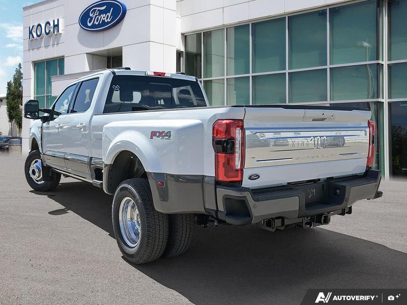 NEW 2026 Ford F-350 Super Duty King Ranch DRW - Star White/marsh Grey Accent Exterior / JAVA LEATHER Interior - $131,828 - Stock #E60586 - VIN 1FT8W3DM1TEE28795 - Photo 4