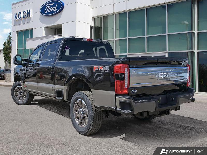 NEW 2026 Ford F-350 Super Duty King Ranch - Agate Black/marsh Grey Accent Exterior / JAVA LEATHER Interior - $130,912 - Stock #E60649 - VIN 1FT8W3BM1TEE28377 - Photo 4