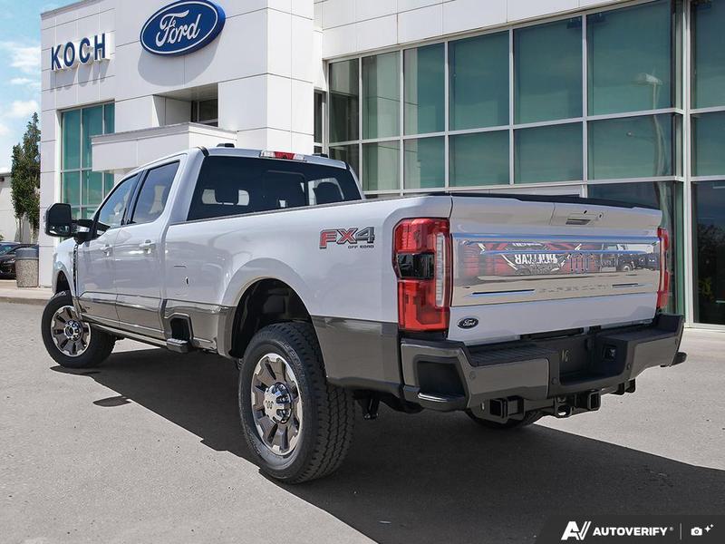 NEW 2026 Ford F-350 Super Duty King Ranch - Star White/marsh Grey Accent Exterior / JAVA LEATHER Interior - $132,312 - Stock #E60648 - VIN 1FT8W3BM9TEE28062 - Photo 4