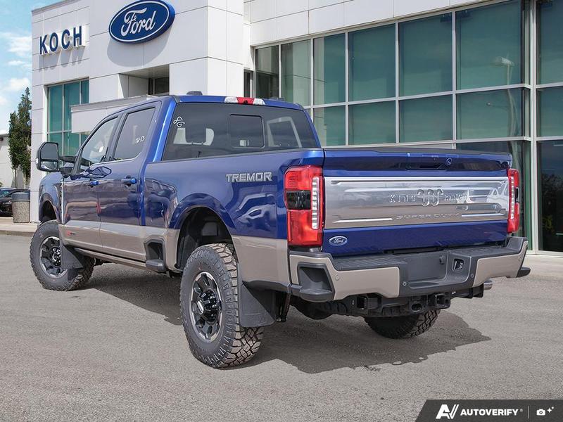 NEW 2026 Ford F-350 Super Duty King Ranch - Argon Blue/marsh Grey Exterior / JAVA LEATHER Interior - $134,217 - Stock #E60544 - VIN 1FT8W3BM3TEE07403 - Photo 4