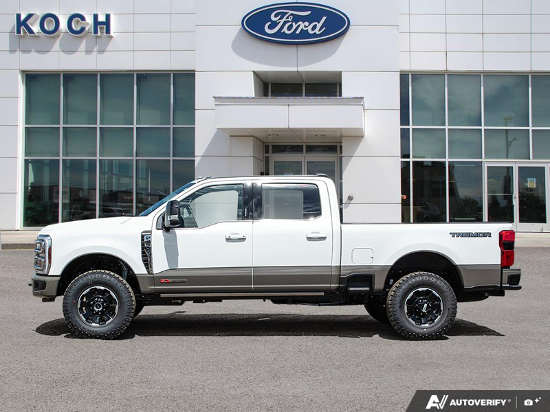 NEW 2026 Ford F-350 Super Duty King Ranch Tremor - Star White/marsh Grey Accent Exterior / JAVA LEATHER Interior - $128,817 - Stock #E60602 - VIN 1FT8W3BMXTEE24019 - Photo 3