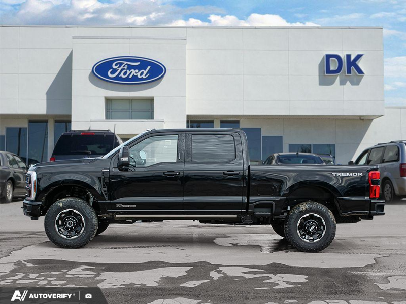 NEW 2026 Ford F-350 Super Duty Platinum - Agate Black Exterior / BLACK ONYX/BLUE LEATHER Interior - $125,616 - Stock #D60355 - VIN 1FT8W3BT0TEE03431 - Photo 3