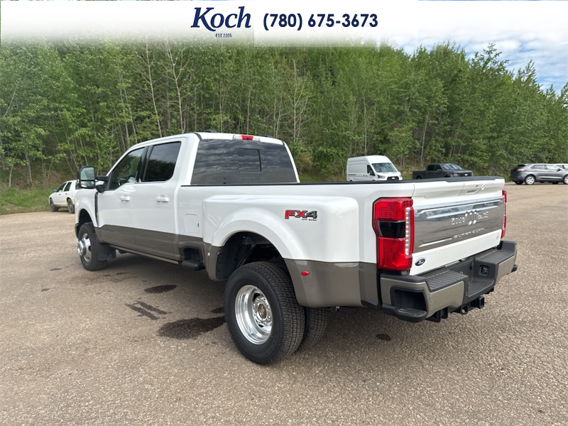 NEW 2026 Ford F-350 Super Duty King Ranch - Star White Tri-coat Metallic Exterior / JAVA LEATHER Interior - $129,339 - Stock #A26200 - VIN 1FT8W3DTXTEE46591 - Photo 3