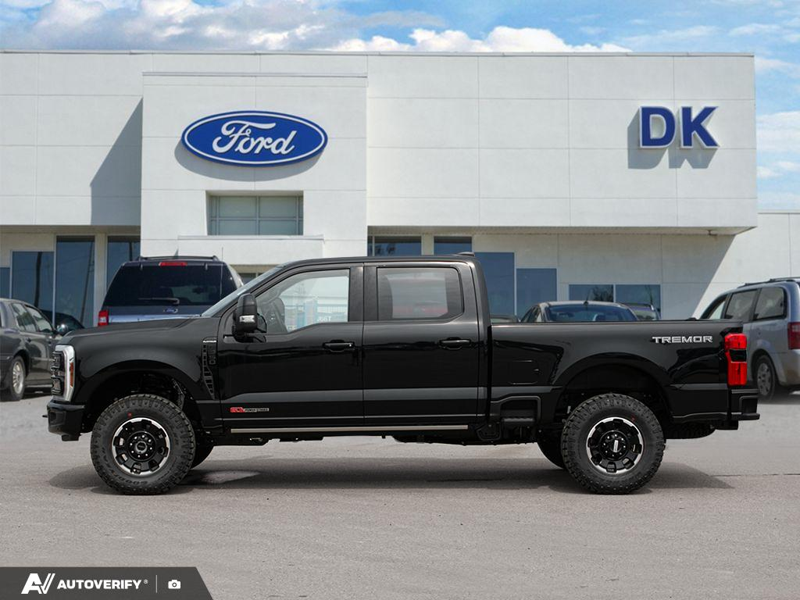 NEW 2026 Ford F-350 Super Duty Platinum - Agate Black Metallic Exterior / BLACK ONYX/PLATINUM BLUE, UNIQUE PLATINUM LEATHER 40/CONSOLE/40 Interior - $121,938 - Stock #D60753 - VIN 1FT8W3BMXTEE03297 - Photo 3