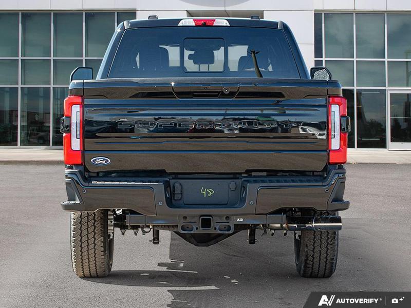 NEW 2026 Ford F-350 Super Duty Platinum - Agate Black Exterior / BLACK ONYX/BLUE LEATHER Interior - $122,298 - Stock #E60572 - VIN 1FT8W3BM9TEE28806 - Photo 5