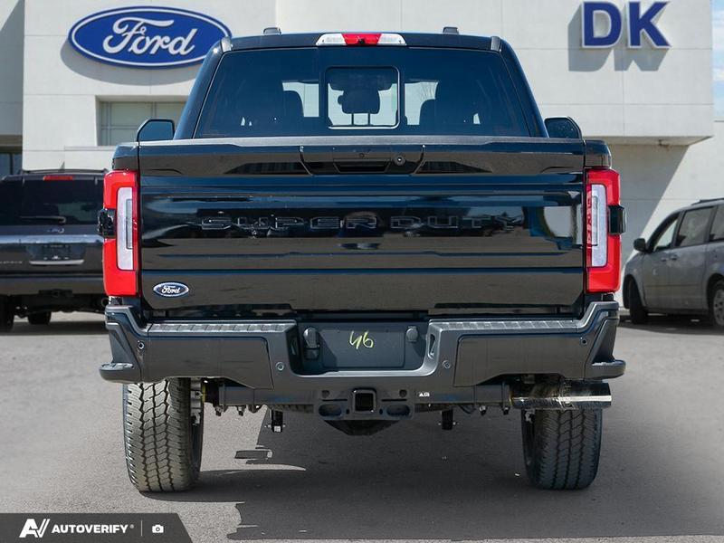 NEW 2026 Ford F-350 Super Duty Platinum - Agate Black Exterior / BLACK ONYX/BLUE LEATHER Interior - $124,761 - Stock #D60434 - VIN 1FT8W3BM6TEE29167 - Photo 5