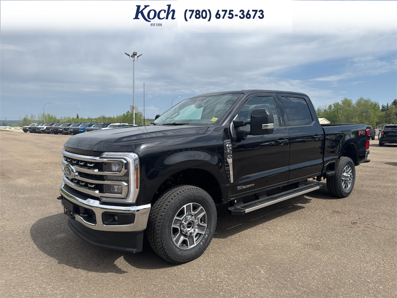 NEW 2026 Ford F-350 Super Duty Lariat - Agate Black Exterior / BAJA LEATHER TRIM Interior - $110,768 - Stock #A26168 - VIN 1FT8W3BT5TEE59106 - Photo 4
