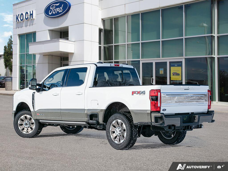 NEW 2026 Ford F-350 Super Duty King Ranch - Star White/marsh Grey Accent Exterior / JAVA LEATHER Interior - $124,937 - Stock #E60289 - VIN 1FT8W3BM9TED61950 - Photo 4