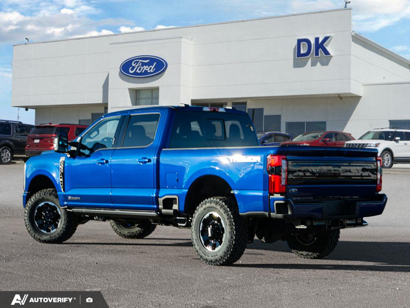 NEW 2026 Ford F-350 Super Duty Platinum - Argon Blue Metallic Exterior / BLACK LEATHER Interior - $123,266 - Stock #D60075 - VIN 1FT8W3BTXTEC87400 - Photo 4