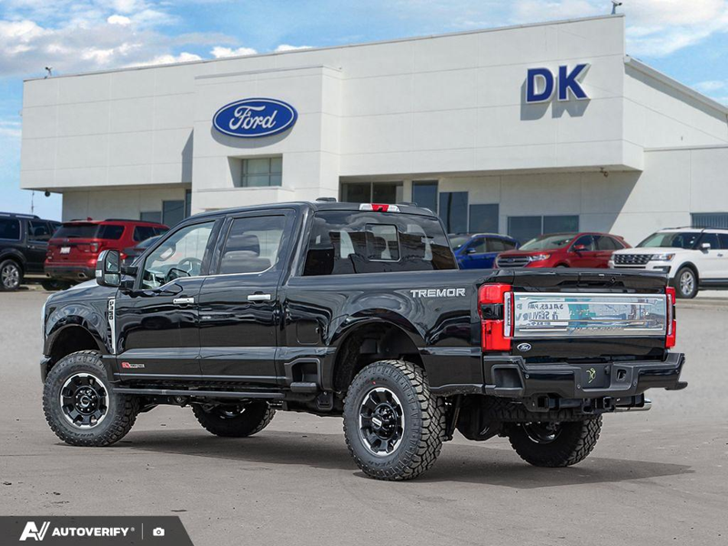 NEW 2026 Ford F-350 Super Duty Platinum - Agate Black Exterior / SMOKED TRUFFLE LEATHER Interior - $131,317 - Stock #D60574 - VIN 1FT8W3BM7TED82991 - Photo 4