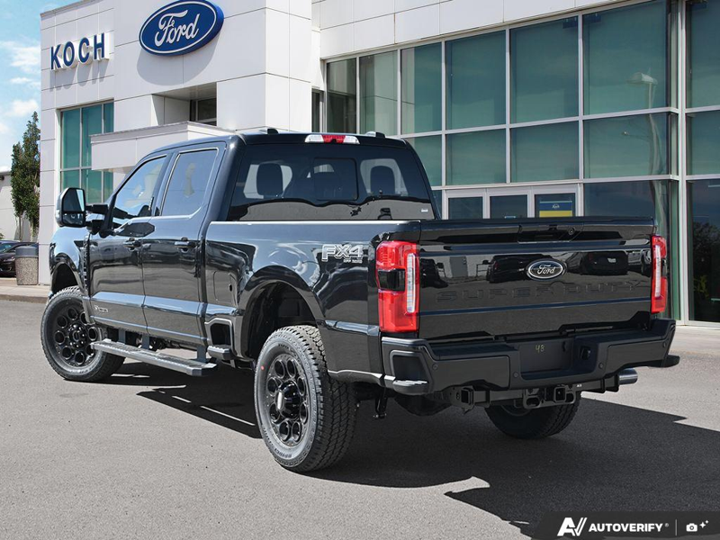 NEW 2026 Ford F-350 Super Duty Lariat - Agate Black Exterior / BLACK ONYX ACTIVEX Interior - $109,922 - Stock #E60755 - VIN 1FT8W3BT9TEE72621 - Photo 4