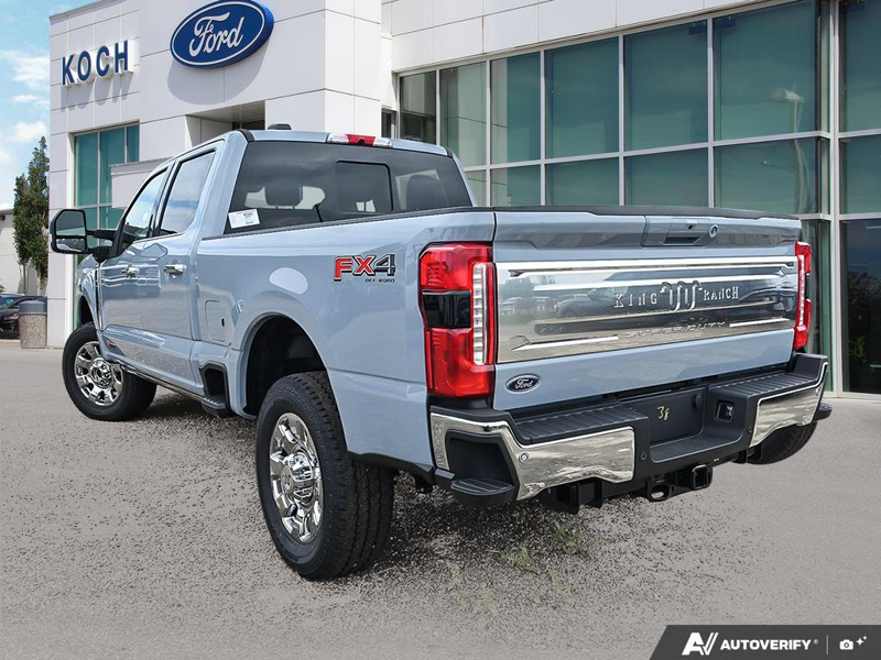 NEW 2026 Ford F-350 Super Duty King Ranch - Glacier Gray Exterior / JAVA LEATHER Interior - $120,681 - Stock #E60948 - VIN 1FT8W3BM6TEE96111 - Photo 4