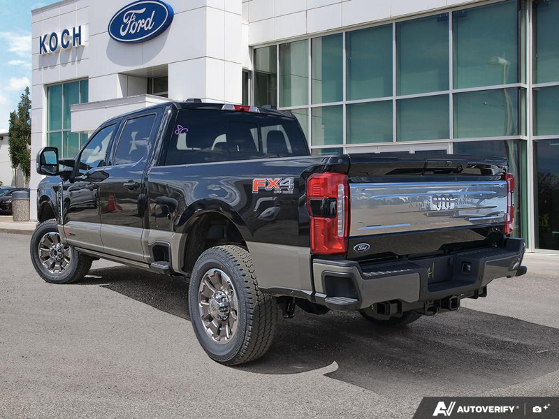 NEW 2026 Ford F-350 Super Duty King Ranch - Agate Black/marsh Grey Accent Exterior / JAVA LEATHER Interior - $132,412 - Stock #E60649 - VIN 1FT8W3BM1TEE28377 - Photo 4