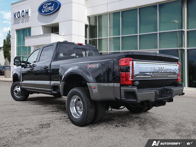 NEW 2026 Ford F-350 Super Duty King Ranch DRW - Agate Black/marsh Grey Accent Exterior / JAVA LEATHER Interior - $127,803 - Stock #E60579 - VIN 1FT8W3DMXTEE36829 - Photo 4