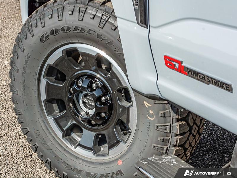 NEW 2026 Ford F-350 Super Duty Platinum Tremor - Glacier Gray Exterior / BLACK ONYX/BLUE LEATHER Interior - $128,193 - Stock #E60035 - VIN 1FT8W3BM4TEC29646 - Photo 6