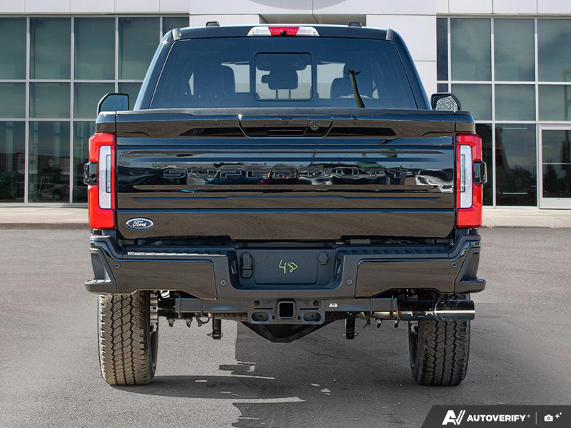 NEW 2026 Ford F-350 Super Duty Platinum - Agate Black Exterior / BLACK ONYX/BLUE LEATHER Interior - $122,798 - Stock #E60572 - VIN 1FT8W3BM9TEE28806 - Photo 5