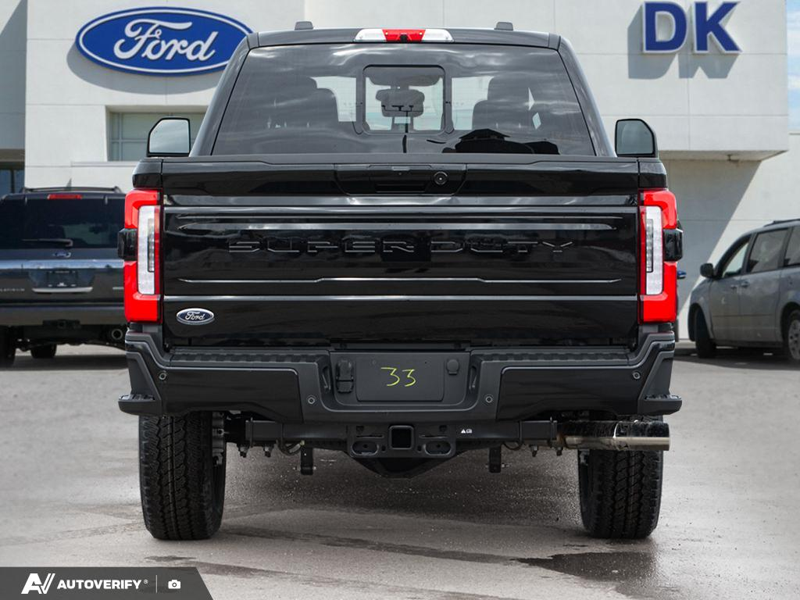 NEW 2026 Ford F-350 Super Duty Platinum - Agate Black Exterior / BLACK ONYX/BLUE LEATHER Interior - $124,261 - Stock #D60306 - VIN 1FT8W3BM5TED97599 - Photo 5