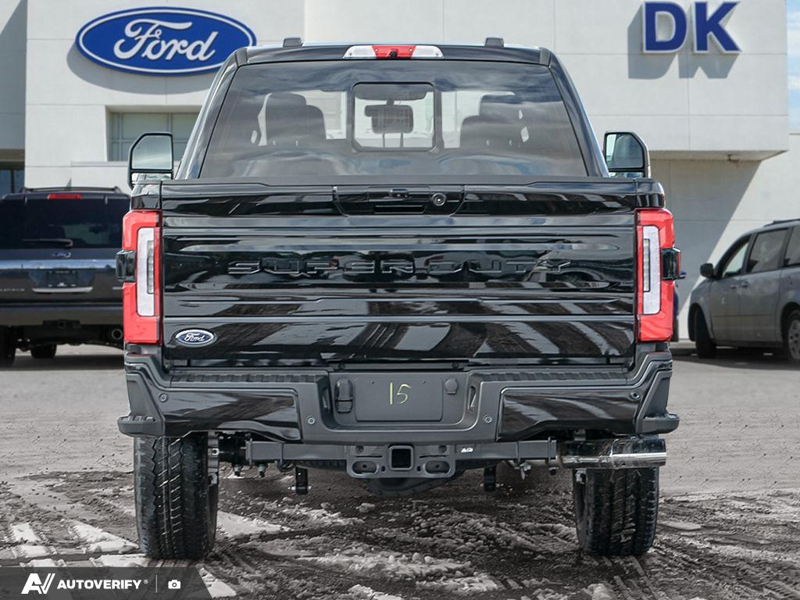 NEW 2026 Ford F-350 Super Duty Platinum - Agate Black Exterior / BLACK ONYX/BLUE LEATHER Interior - $120,261 - Stock #D60311 - VIN 1FT8W3BT6TED85081 - Photo 5