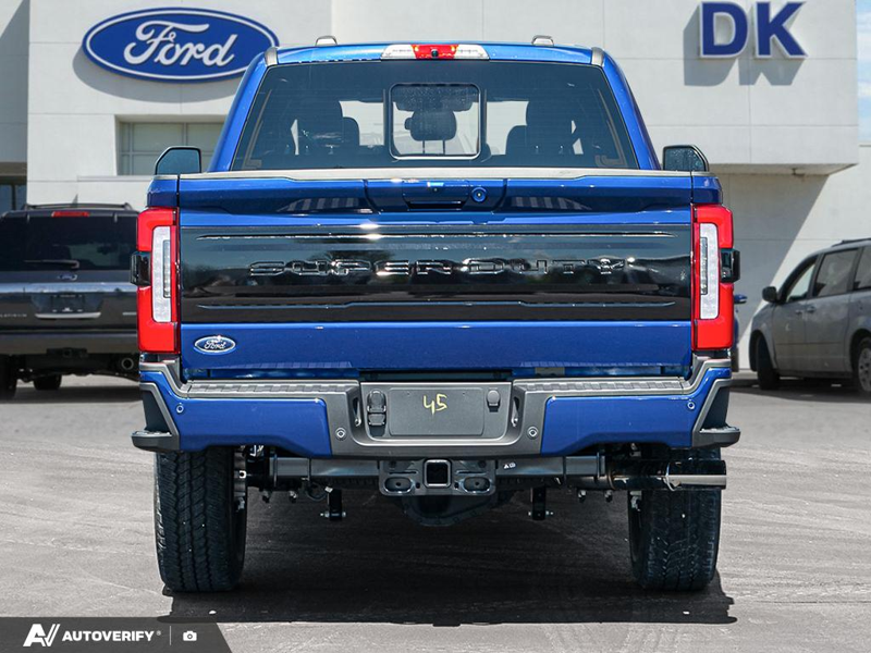 NEW 2026 Ford F-350 Super Duty Platinum - Argon Blue Metallic Exterior / BLACK ONYX/BLUE LEATHER Interior - $115,636 - Stock #D60599 - VIN 1FT8W3BT6TEE88940 - Photo 5
