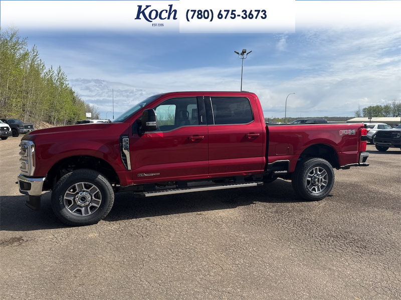 NEW 2026 Ford F-350 Super Duty Lariat - Ruby Red Tri-coat Metallic Exterior / BAJA LEATHER TRIM Interior - $111,368 - Stock #A26175 - VIN 1FT8W3BTXTEE58100 - Photo 6