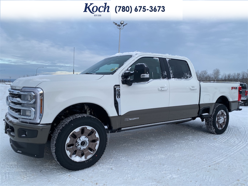 NEW 2026 Ford F-350 Super Duty King Ranch - Star White/marsh Grey Accent Exterior / JAVA LEATHER Interior - $124,768 - Stock #A26018 - VIN 1FT8W3BT8TED18353 - Photo 6