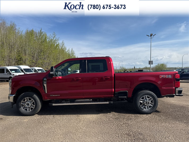 NEW 2026 Ford F-350 Super Duty Lariat - Ruby Red Tri-coat Metallic Exterior / BAJA LEATHER TRIM Interior - $111,368 - Stock #A26175 - VIN 1FT8W3BTXTEE58100 - Photo 7