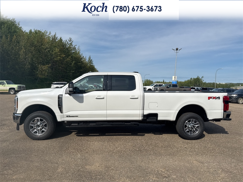 NEW 2026 Ford F-350 Super Duty Lariat - Star White Tri-Coat Exterior / BAJA, FRONT ACTIVEX TRIMMED 40/CONSOLE/40 SEATS Interior - $116,478 - Stock #A26239 - VIN 1FT8W3BT8TEF40116 - Photo 7