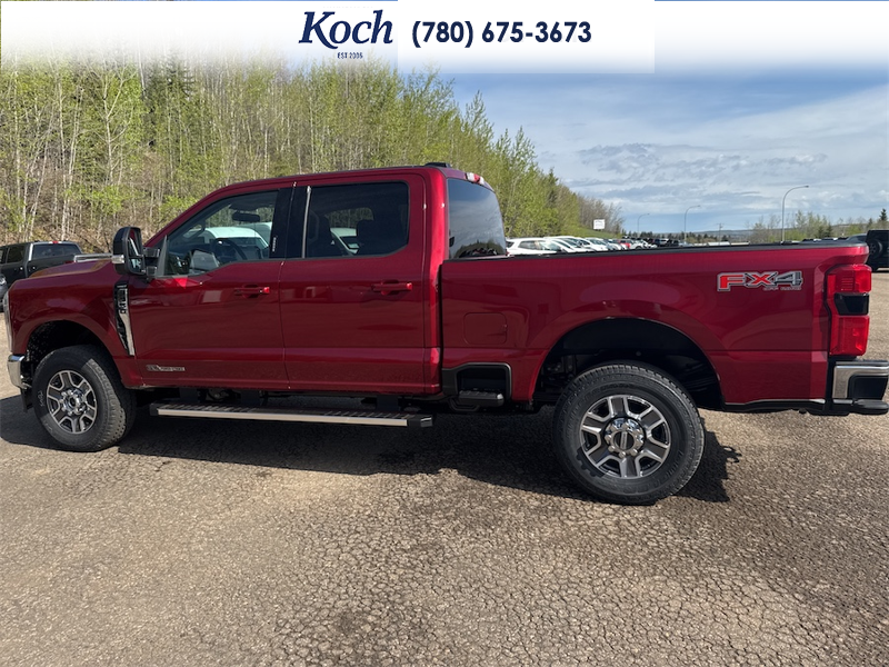 NEW 2026 Ford F-350 Super Duty Lariat - Ruby Red Tri-coat Metallic Exterior / BAJA LEATHER TRIM Interior - $111,368 - Stock #A26175 - VIN 1FT8W3BTXTEE58100 - Photo 8