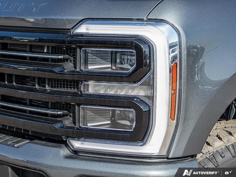 NEW 2026 Ford F-350 Super Duty Platinum Tremor - Carbonized Grey Metallic Exterior / BLACK ONYX/BLUE LEATHER Interior - $128,953 - Stock #E60491 - VIN 1FT8W3BM2TED99973 - Photo 10