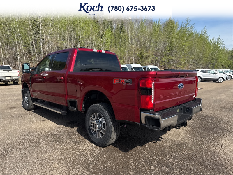 NEW 2026 Ford F-350 Super Duty Lariat - Ruby Red Tri-coat Metallic Exterior / BAJA LEATHER TRIM Interior - $111,368 - Stock #A26175 - VIN 1FT8W3BTXTEE58100 - Photo 9