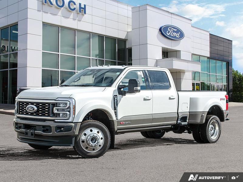 NEW 2026 Ford F-450 Super Duty King Ranch - Star White/marsh Grey Accent Exterior / JAVA LEATHER Interior - $134,928 - Stock #E60509 - VIN 1FT8W4DM1TED85842 - Photo 1