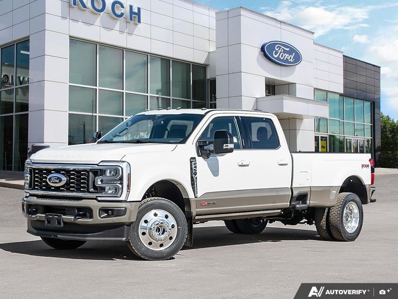 NEW 2026 Ford F-450 Super Duty King Ranch - Star White/marsh Grey Accent Exterior / JAVA LEATHER Interior - $135,787 - Stock #E60420 - VIN 1FT8W4DM3TEE03239 - Photo 1