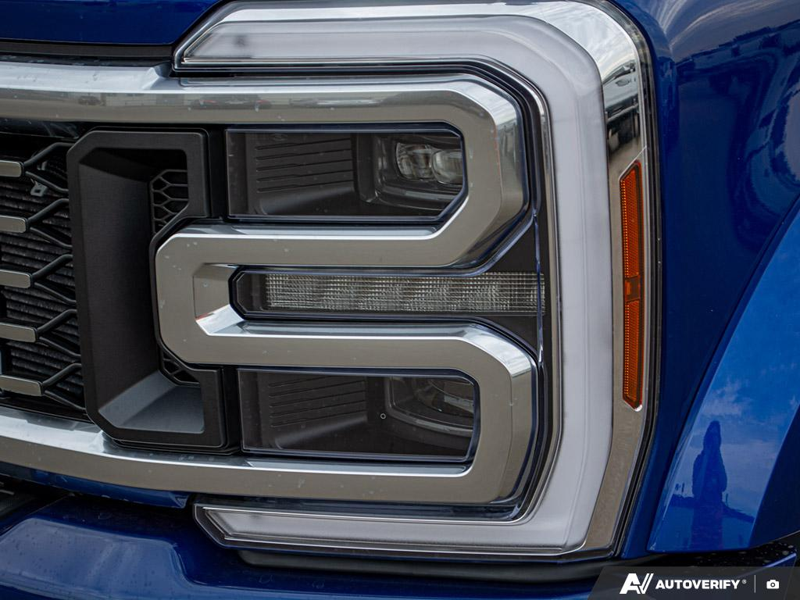 NEW 2026 Ford F-450 Super Duty Platinum - Argon Blue Metallic Exterior / BLACK ONYX/BLUE LEATHER Interior - $132,183 - Stock #E60043 - VIN 1FT8W4DM9TEC04583 - Photo 10