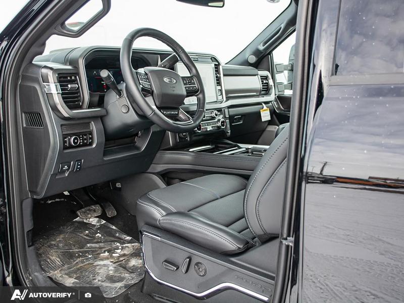 NEW 2026 Ford F-450 Super Duty Platinum - Agate Black Exterior / BLACK ONYX/BLUE LEATHER Interior - $136,188 - Stock #D60232 - VIN 1FT8W4DM9TED93929 - Photo 13