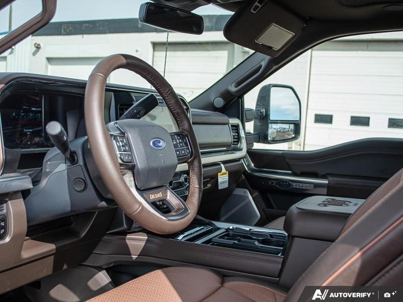 NEW 2026 Ford F-450 Super Duty King Ranch - Star White/marsh Grey Accent Exterior / JAVA LEATHER Interior - $134,928 - Stock #E60509 - VIN 1FT8W4DM1TED85842 - Photo 13