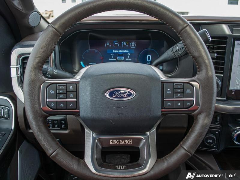 NEW 2026 Ford F-450 Super Duty King Ranch - Star White/marsh Grey Accent Exterior / JAVA LEATHER Interior - $134,928 - Stock #E60509 - VIN 1FT8W4DM1TED85842 - Photo 14