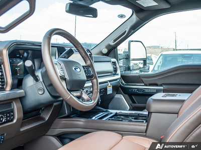 NEW 2026 Ford F-450 Super Duty King Ranch - JAVA LEATHER Interior - $136,377 - Stock #E60132 - VIN 1FT8W4DMXTEC26530