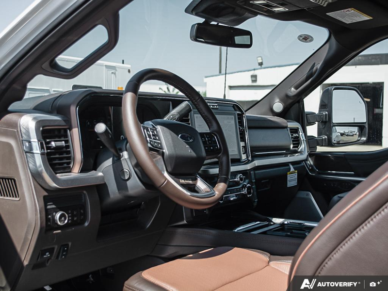 NEW 2026 Ford F-450 Super Duty King Ranch - Star White/marsh Grey Accent Exterior / JAVA LEATHER Interior - $135,787 - Stock #E60404 - VIN 1FT8W4DM0TEE06549 - Photo 13