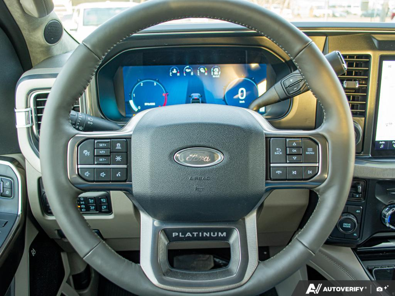 NEW 2026 Ford F-450 Super Duty Platinum - Carbonized Grey Metallic Exterior / SMOKED TRUFFLE LEATHER Interior - $136,908 - Stock #E60084 - VIN 1FT8W4DM8TEC27949 - Photo 14