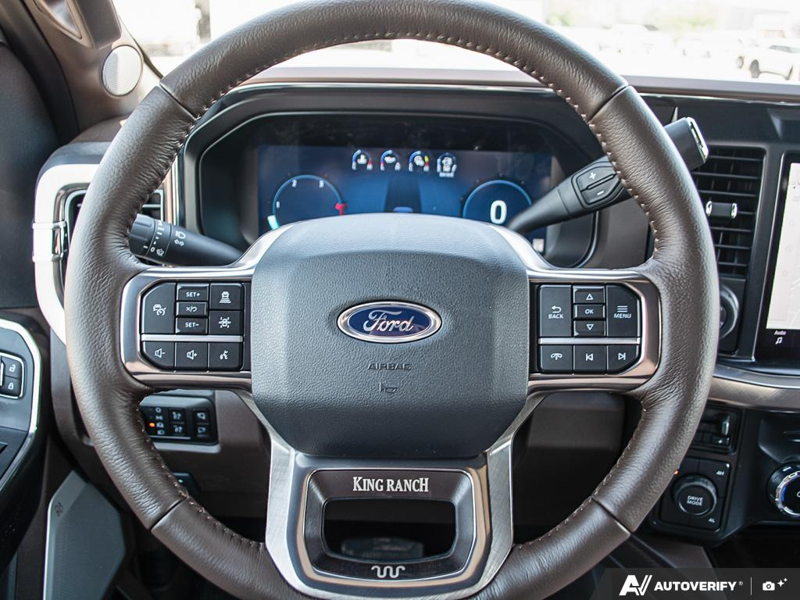 NEW 2026 Ford F-450 Super Duty King Ranch - Star White/marsh Grey Accent Exterior / JAVA LEATHER Interior - $135,787 - Stock #E60404 - VIN 1FT8W4DM0TEE06549 - Photo 14