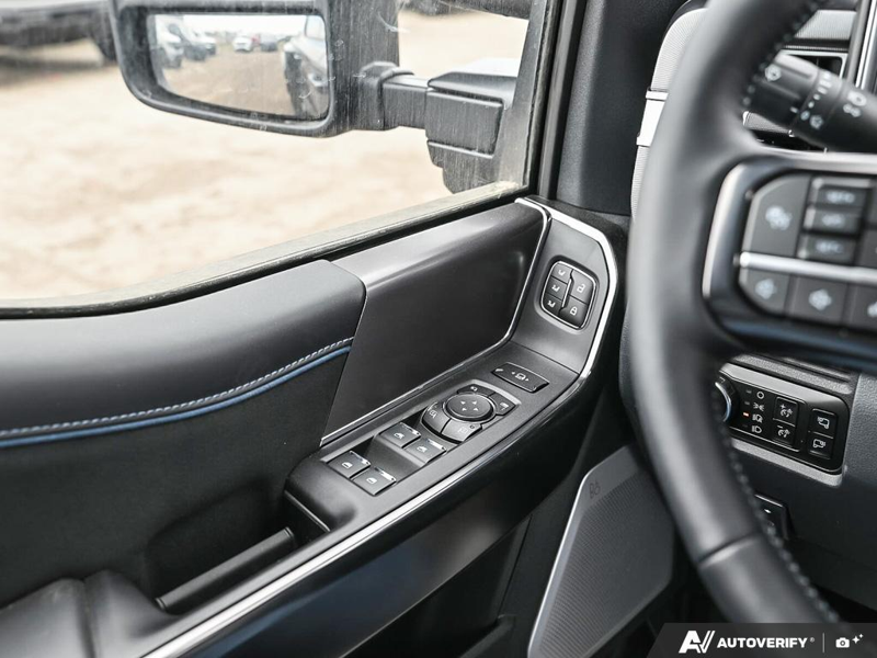 NEW 2026 Ford F-450 Super Duty Platinum - Agate Black Exterior / BLACK ONYX/BLUE LEATHER Interior - $135,458 - Stock #E60275 - VIN 1FT8W4DM9TED92070 - Photo 17