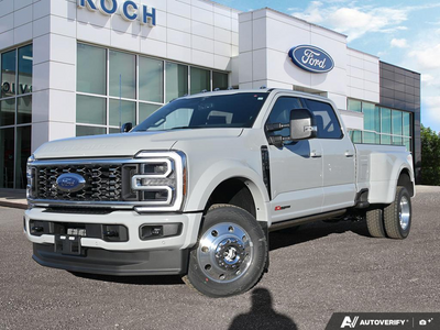 NEW 2026 Ford F-450 Super Duty Platinum - Avalanche Exterior - $133,238 - Stock #E60080 - VIN 1FT8W4DMXTEC29329