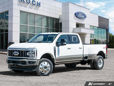 NEW 2026 Ford F-450 Super Duty King Ranch - Star White/marsh Grey Accent Exterior - $135,787 - Stock #E60404 - VIN 1FT8W4DM0TEE06549
