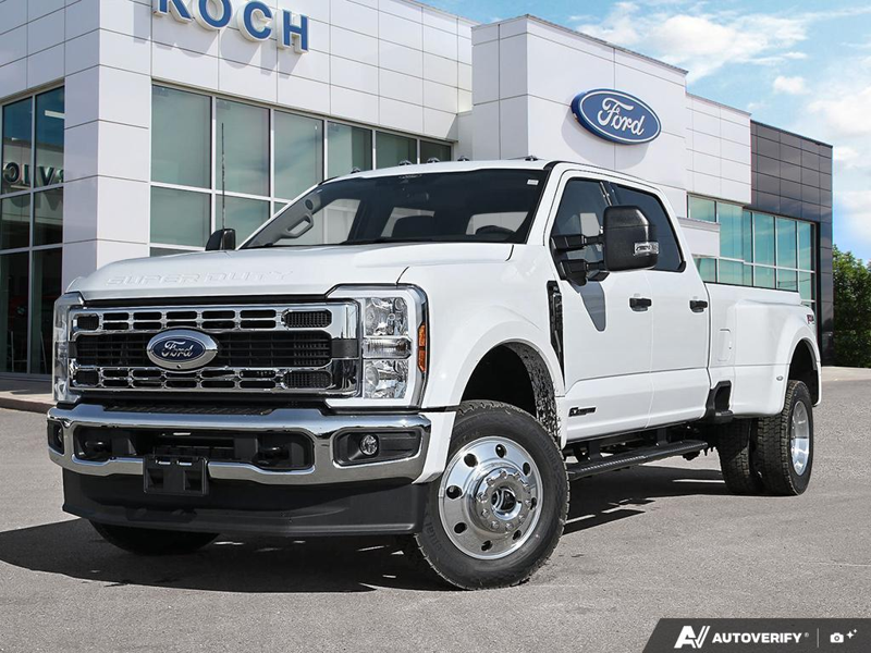 NEW 2026 Ford F-450 Super Duty XLT - Oxford White Exterior / MEDIUM DARK SLATE CLOTH Interior - $106,099 - Stock #E60860 - VIN 1FT8W4DT9TEE98140 - Photo 1